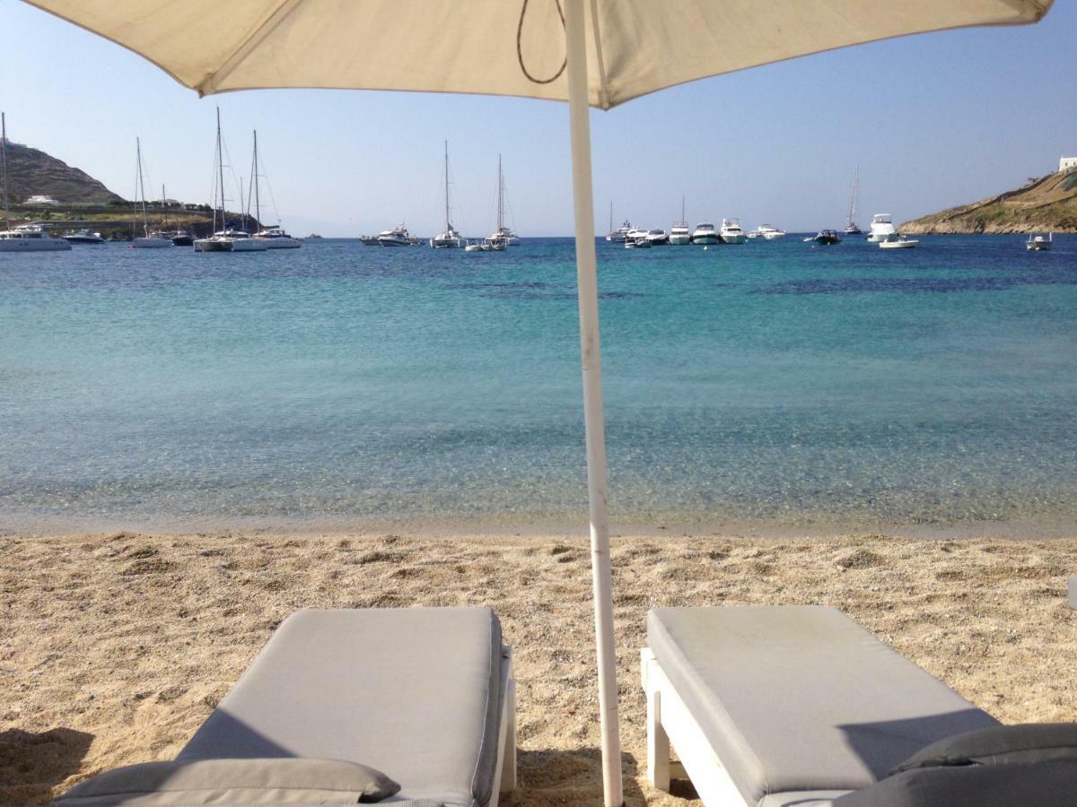 Magical Ornos! Beach House!Beach 1' Walk-Mykonos Town 2Km المظهر الخارجي الصورة
