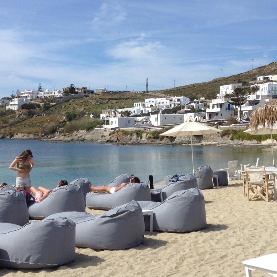 Magical Ornos! Beach House!Beach 1' Walk-Mykonos Town 2Km المظهر الخارجي الصورة