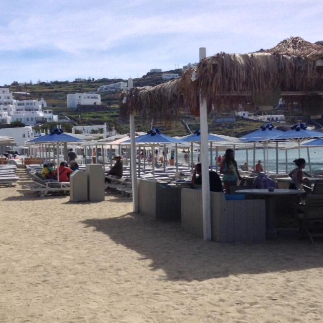 Magical Ornos! Beach House!Beach 1' Walk-Mykonos Town 2Km المظهر الخارجي الصورة
